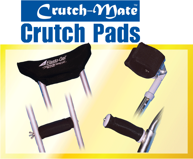 Pad Under Arm Gel Crutch Png Crutch Pad - Crutch-mate - Underarm Crutch Pad - Pack Of 2 (640x569), Png Download