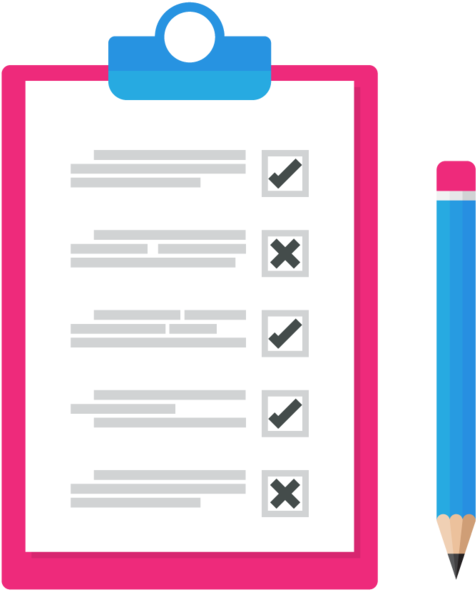 Icon-pencil Paper - Colorfulness (1000x606), Png Download