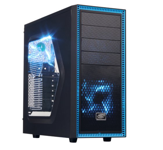 Image Viewer - Deepcool Tesseract Bf Black Mid Tower (640x480), Png Download