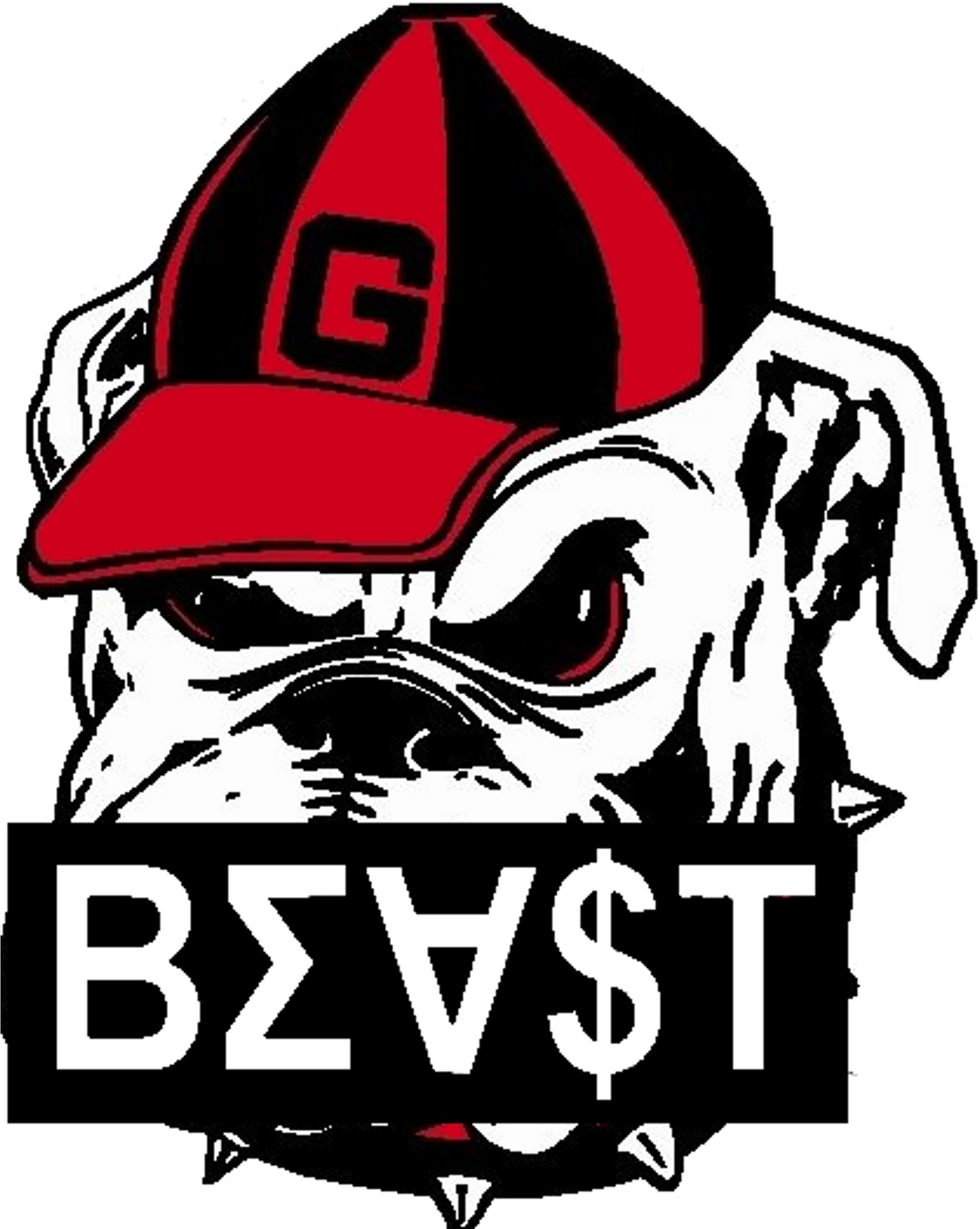 Uga - Georgia Bulldogs Old Logo (2000x2512), Png Download