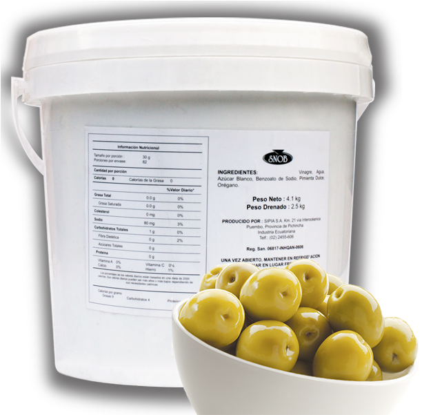 Pitted Olives - Aceituna (624x600), Png Download