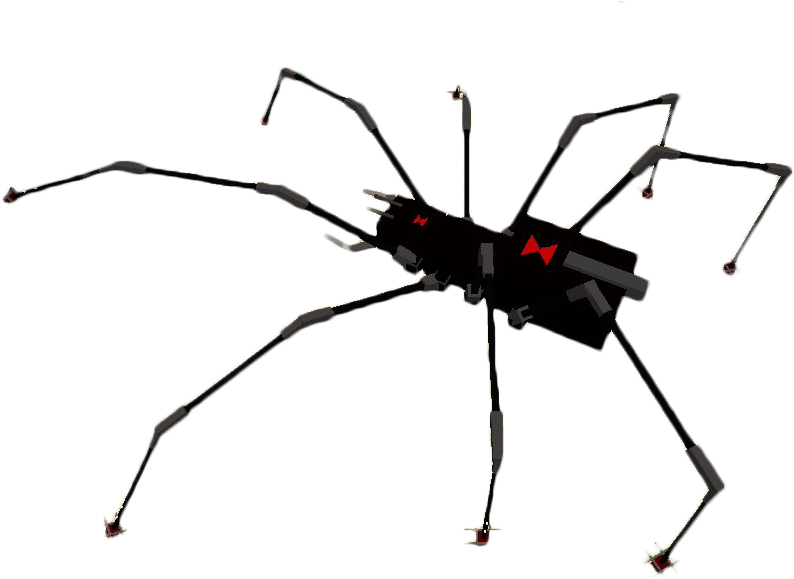 Spuder - Minecraft Orespawn Robot Spider (989x619), Png Download