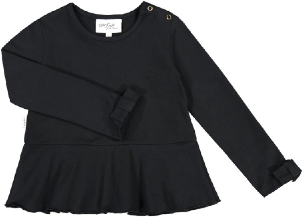 Felicia Shirt, Black - Black (1096x1096), Png Download