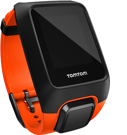 Tomtom Multisport Watch Strap - Tomtom Runner 3 Orange (882x580), Png Download