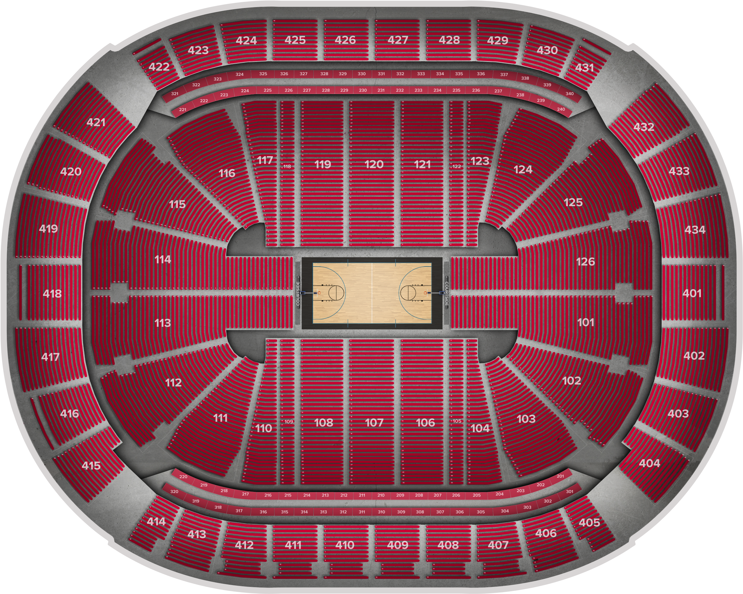 Toyota Center (2560x1936), Png Download