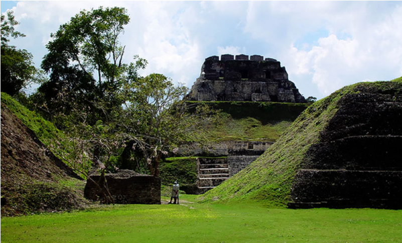 Caracal Mayan Ruins - Xunantunich (800x600), Png Download