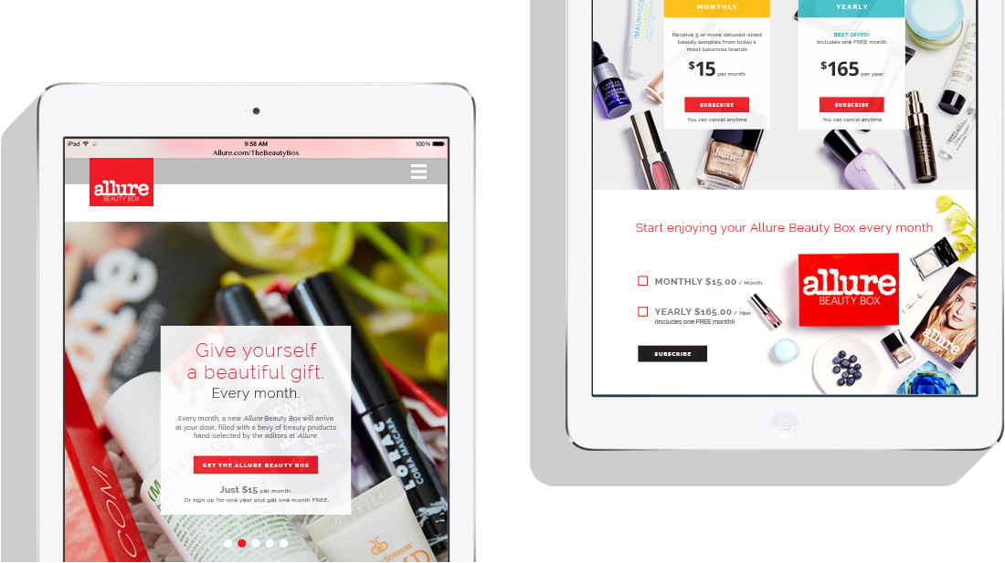 Allure Website - Allure Best Of Beauty (1100x617), Png Download