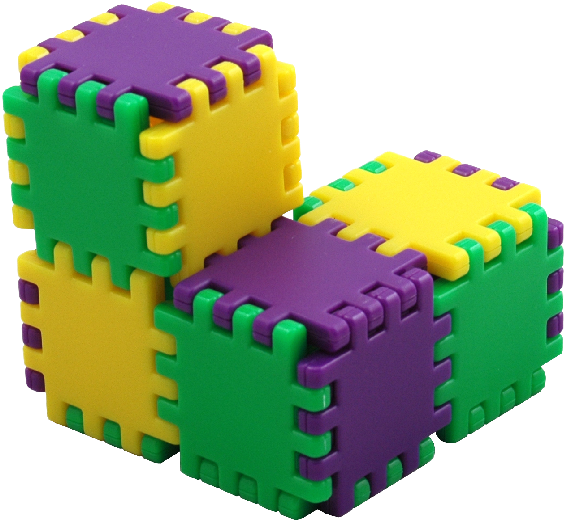 More Views - Recent Toys Cubigami 7 Brain Teaser (600x600), Png Download