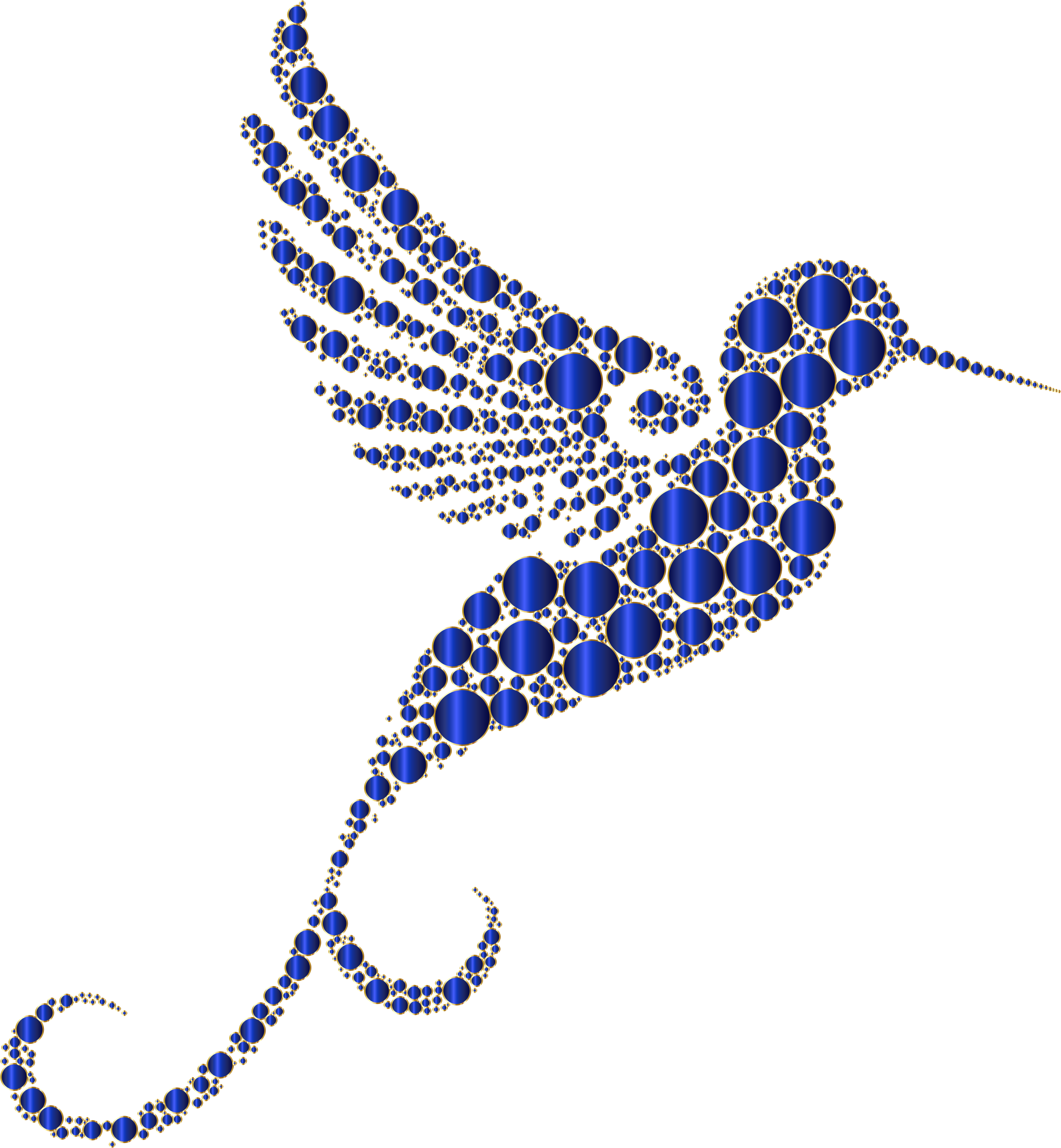 Hummingbird Png 28, Buy Clip Art - Hummingbird Silhouette (2130x2304), Png Download