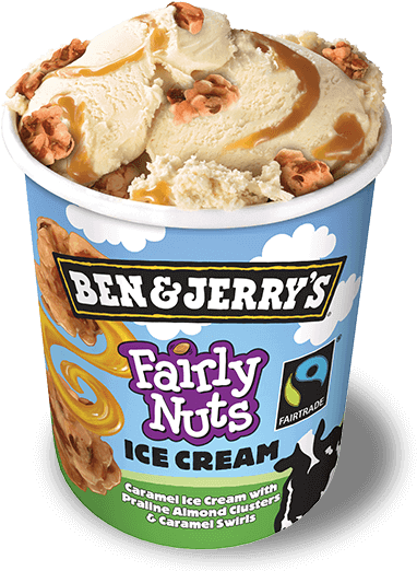 Ben & Jerry's Fairly Nuts Domino's Pizza - Ben And Jerry's Fairly Nuts (800x550), Png Download
