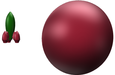 Rocket Planet - Illustration (749x562), Png Download