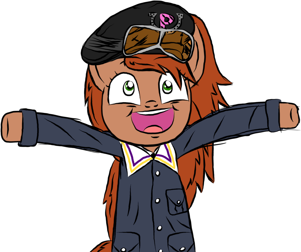 Yamsmos, Clothes, Female, Hat, Mare, Oc, Oc - Cartoon (1024x1024), Png Download