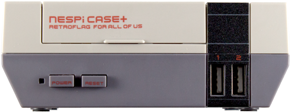 Retroflag Nespi Case For Raspberry Pi 2, 3, 3b - Retroflag Nespi Case Plus Functional Power Button With (1000x1000), Png Download