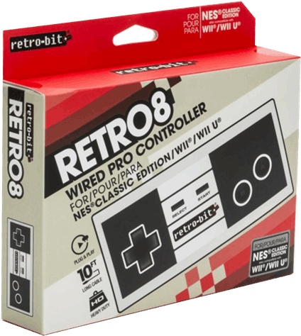 1 Of - Gioteck Turbo Controller For Nintendo Classic Mini. (600x600), Png Download