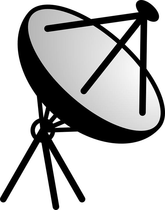Dish Antenna Clip Art (568x720), Png Download