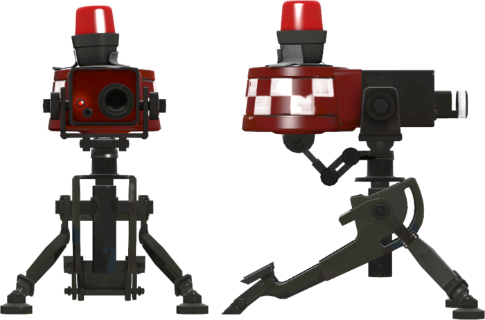 Why Not Just Halve His Current Cooldown On Sentry, - Tf2 Sentry Gun Level 1 (700x463), Png Download