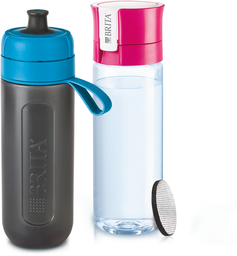 Fill&enjoy Brita Water Filter Fill&go Active (1024x1024), Png Download
