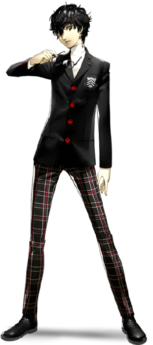 ¿estás Listo Para Unirte A Los Ladrones Fantasmas - Persona 5 Akira Cosplay (440x700), Png Download