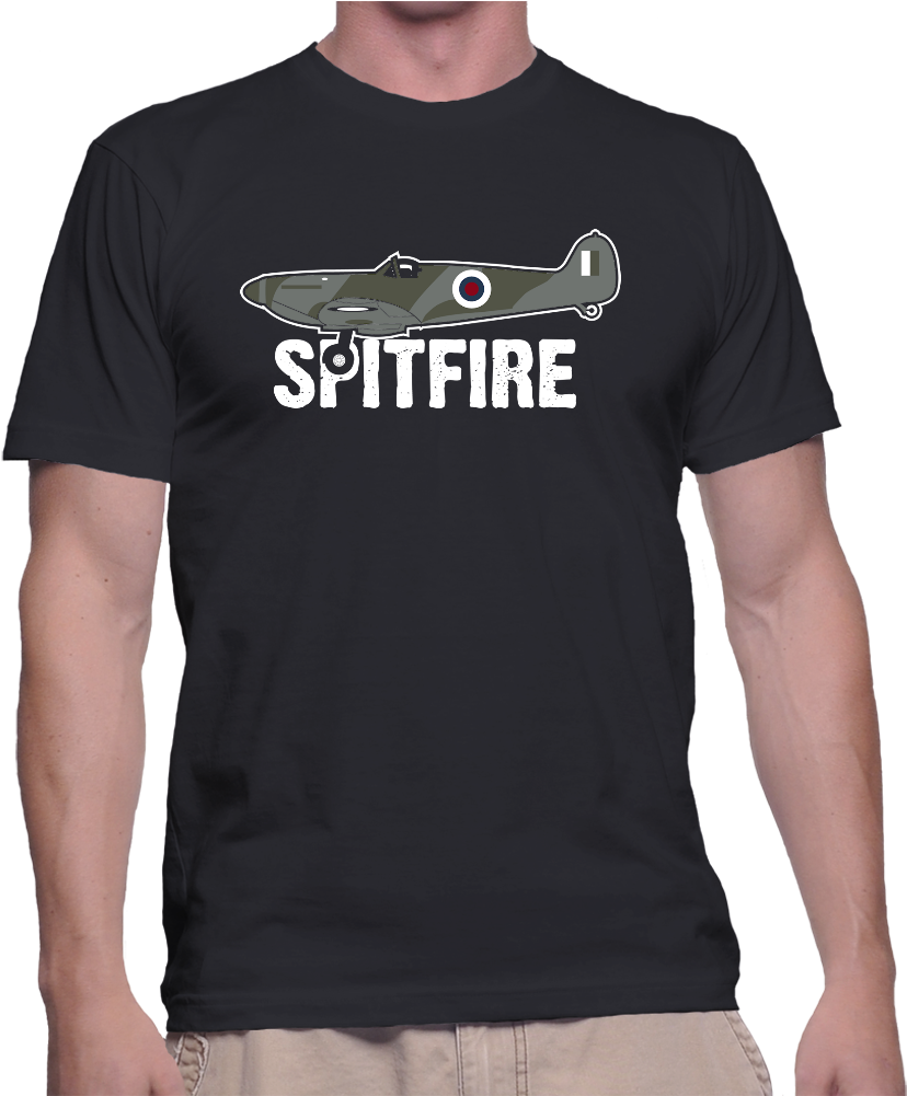 Spitfire - T-shirt - Bad Cat Amps Shirt (1020x1000), Png Download