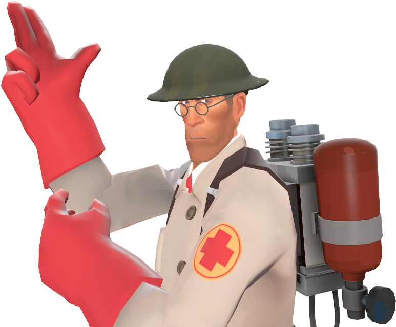 Http - //wiki - Teamfortress - Com/w/images/f/fa/medic - Team Fortress 2 (828x645), Png Download