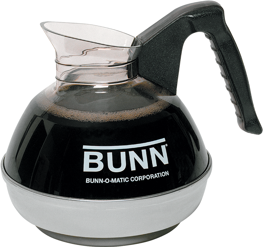 Bunn Easy Pour Black/ Glass 12-cup Coffee Decanter (960x960), Png Download