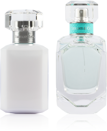Tiffany & Co - Glass Bottle (556x556), Png Download