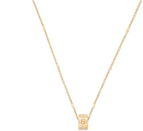 Gucci Icon Blooms Necklace - Necklace (800x800), Png Download