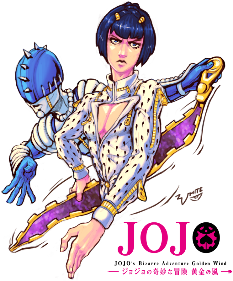 The Manga For Part 5, So Here's Some Fanart Related - Cartoon (846x1005), Png Download