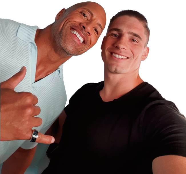 Rico Verhoeven The Rock (650x867), Png Download