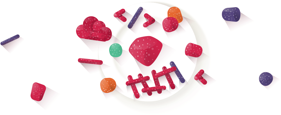 #rubydrops - Infinum - Berry (1440x602), Png Download