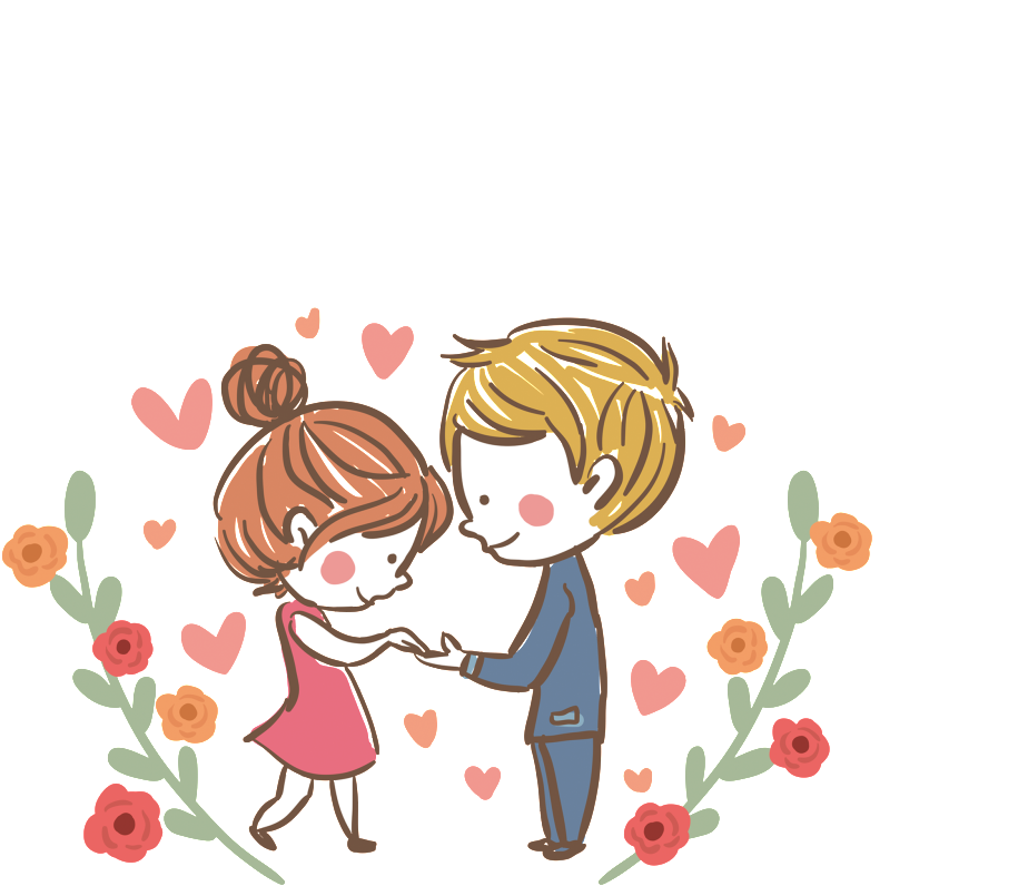 El Día De Los Enamorados - صور عيد الحب كرتون (1024x1024), Png Download