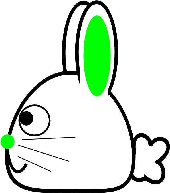 Spring Bunny - Dibujos Dibujos Kawaii Para Dibujar (800x800), Png Download