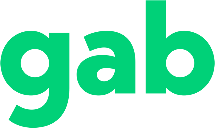 Rede Social De Ultradireita Chega Ao Brasil Com Acenos - Gab Logo (1200x447), Png Download