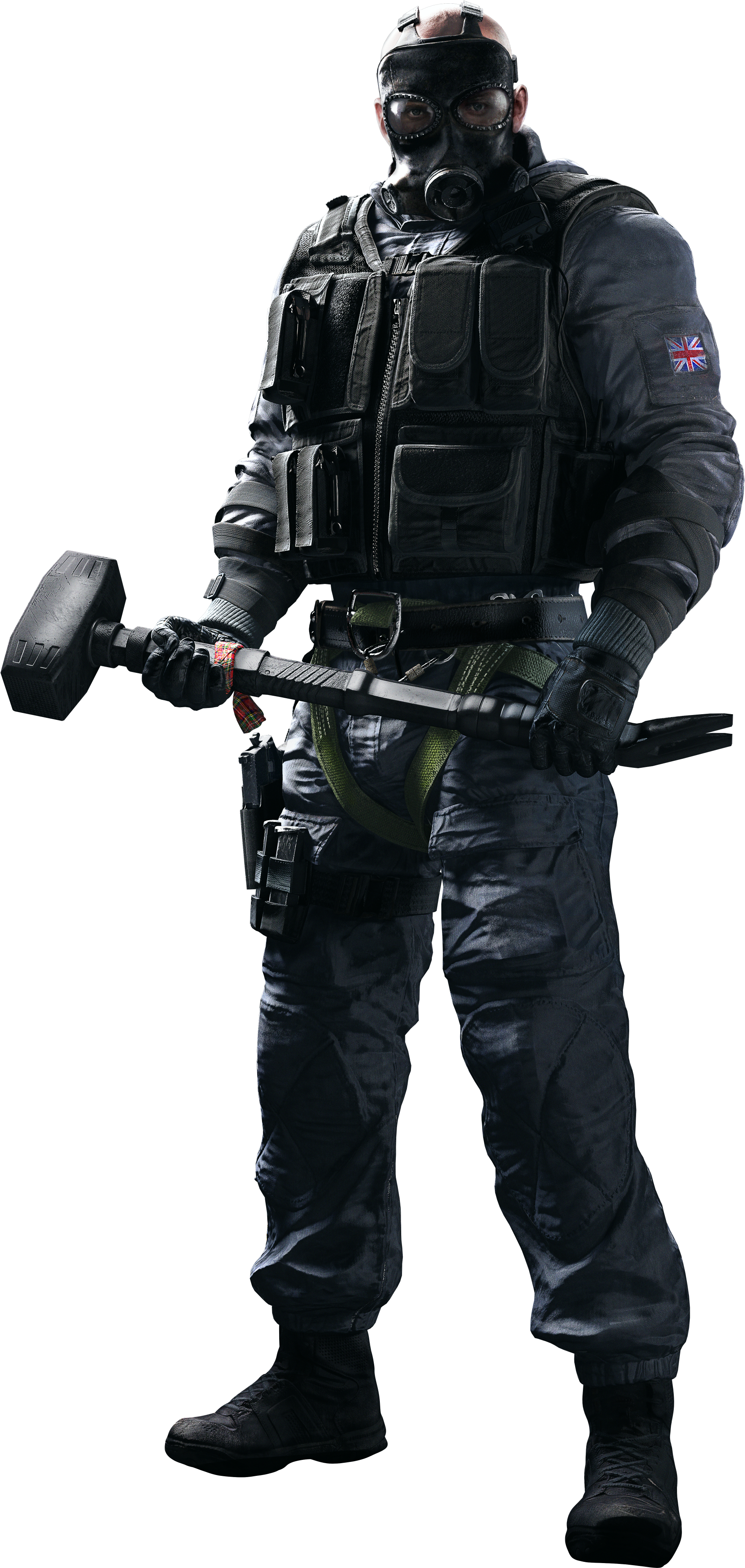 Sledge - Tom Clancy's Rainbow Six Siege [ps4 Game] (1913x3892), Png Download