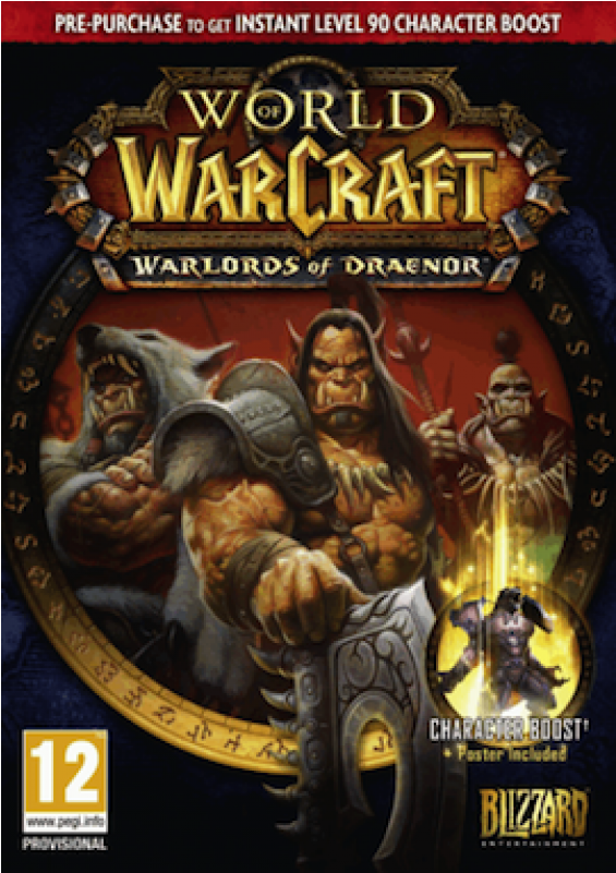 World Of Warcraft - Wow Warlords Of Draenor Box (800x800), Png Download