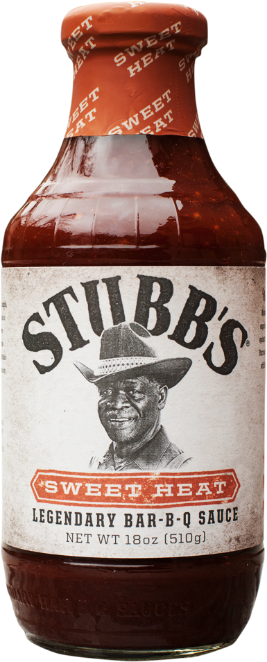 Sweet Heat - Stubbs Bbq Sauce Sweet Heat (430x1000), Png Download