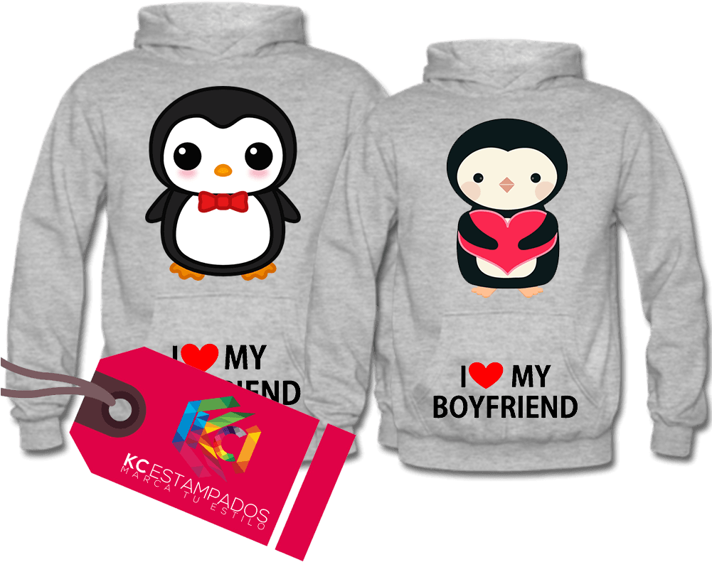 Polerones De Enamorados Love Pingüinos Png Polero Angry - Happy Birthday Hoodie (1000x1000), Png Download
