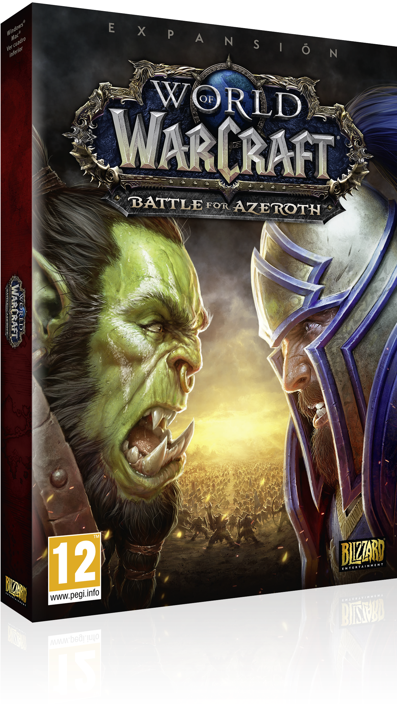 Wowbfa Se 3d Lt Sp - World Of Warcraft Battle For Azeroth Physical (2244x3307), Png Download
