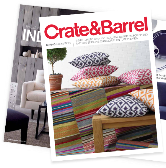 And From My Lips To Crate & Barrel's Ears - Crate And Barrel (562x570), Png Download