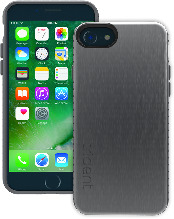 Taih7k0- - Trident Aegis Series Sleek Armor Cover For Iphone 7 (900x900), Png Download