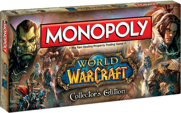 1 Of - Monopoly Board Game, World Of Warcraft Collectors Edition (600x600), Png Download