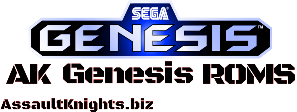 Welcome To The Sega Genesis Rom Page - Sega (1024x398), Png Download