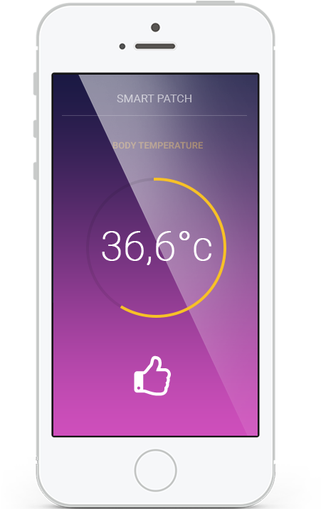 Smartpatch - Smartphone (450x755), Png Download