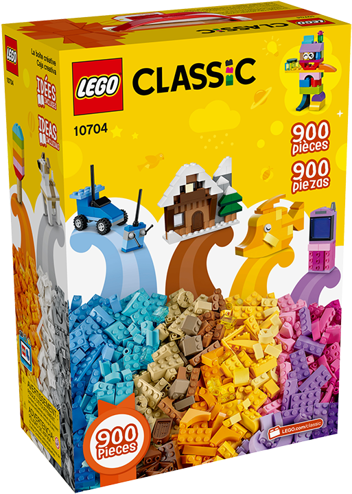 Lego Lego Classic Creative Box - 10704 (1000x750), Png Download