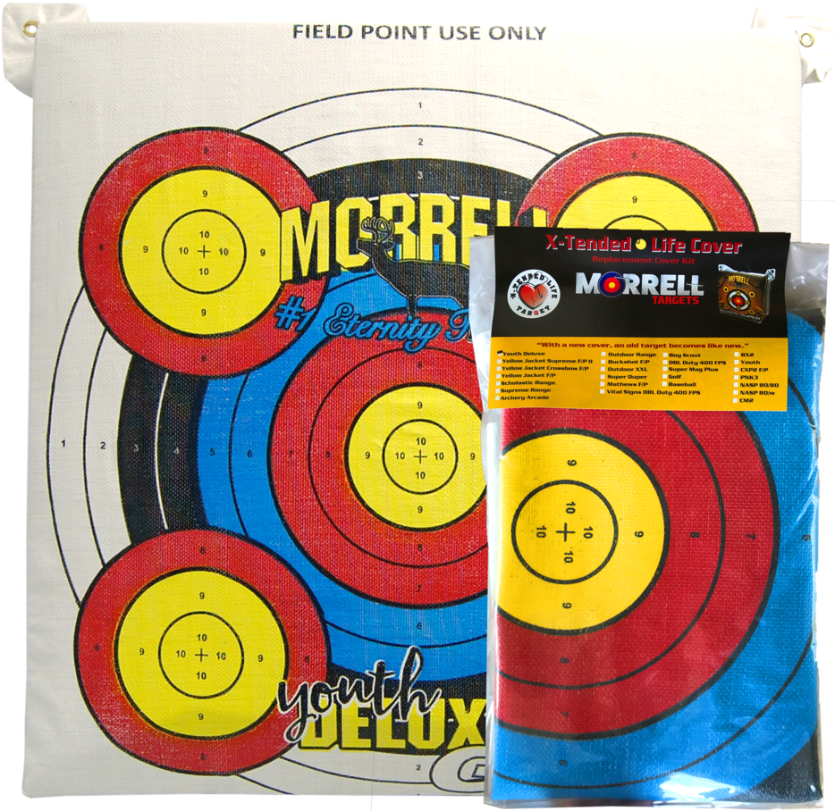 Youth Deluxe Gx Archery Target Replacement Cover (1017x1024), Png Download
