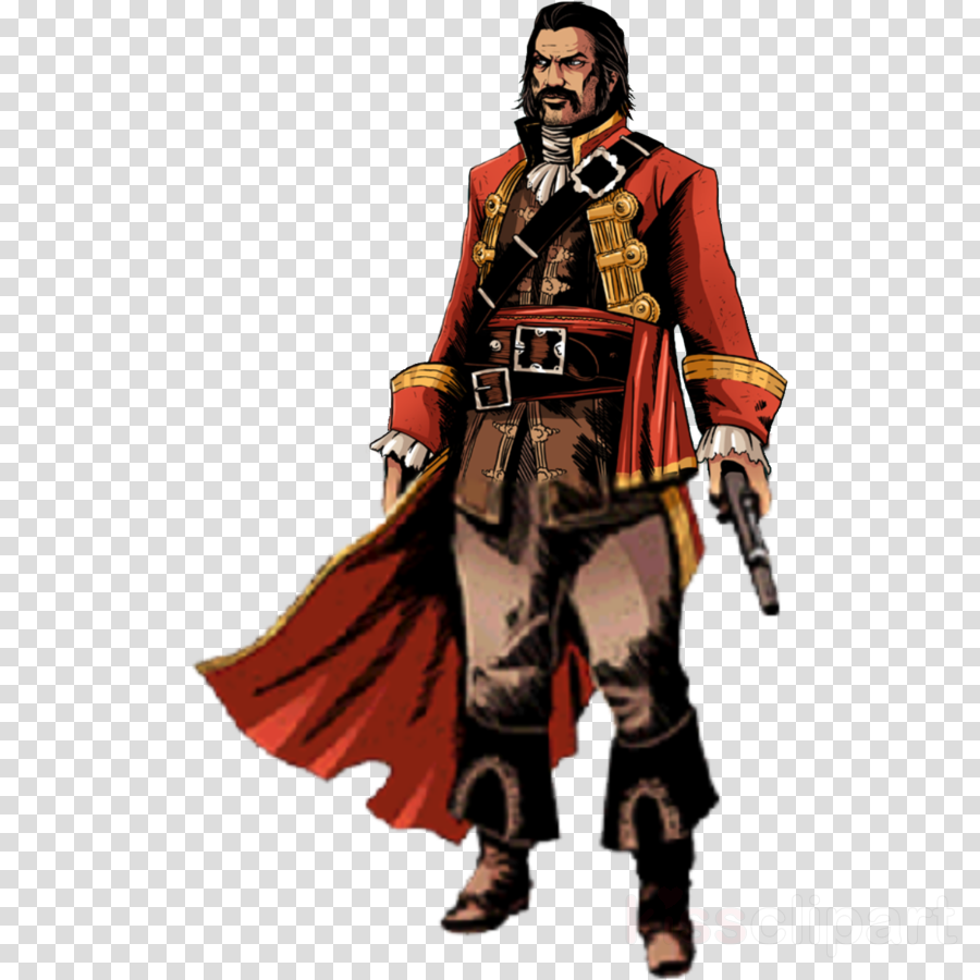 Download Pirate Png Clipart Samuel Bellamy Assassin's - Assassin Creed Black Flag Pirates (900x900), Png Download