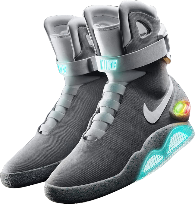 Nike Mag Shoes - Nike High Tech Shoes (640x667), Png Download