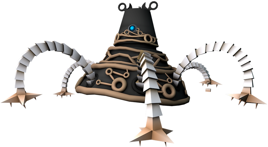 2€minecraft Guardian Rig - Cartoon (960x540), Png Download