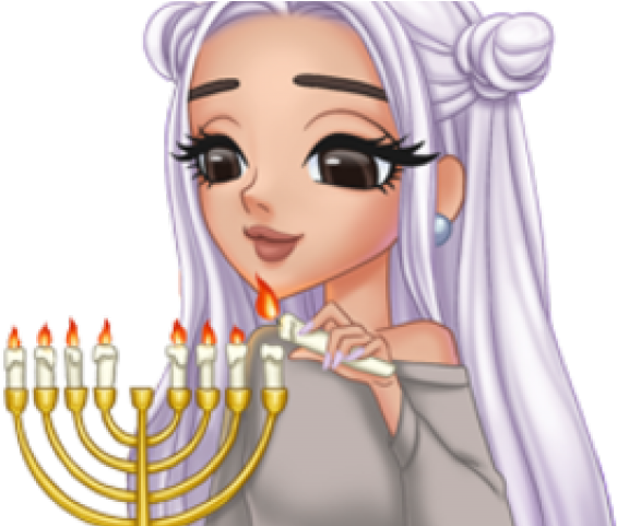 Ariana Grande Clipart Candle - Arimojis Gif (640x480), Png Download