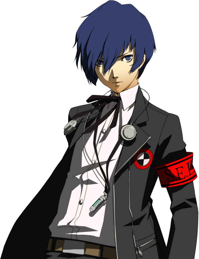 View Samegoogleiqdbsaucenao Maleprotagp3p , - Persona 3 Protagonist (684x890), Png Download